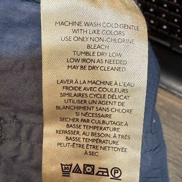 Anthropologie Blue The Mossa Parachute Pants Sz M - Picture 7 of 12